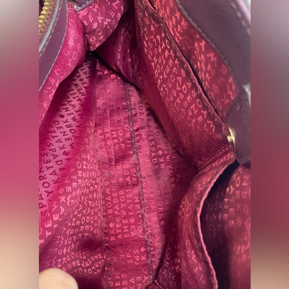 Kate Spade Deep Red Satchel - Picture 5 of 15